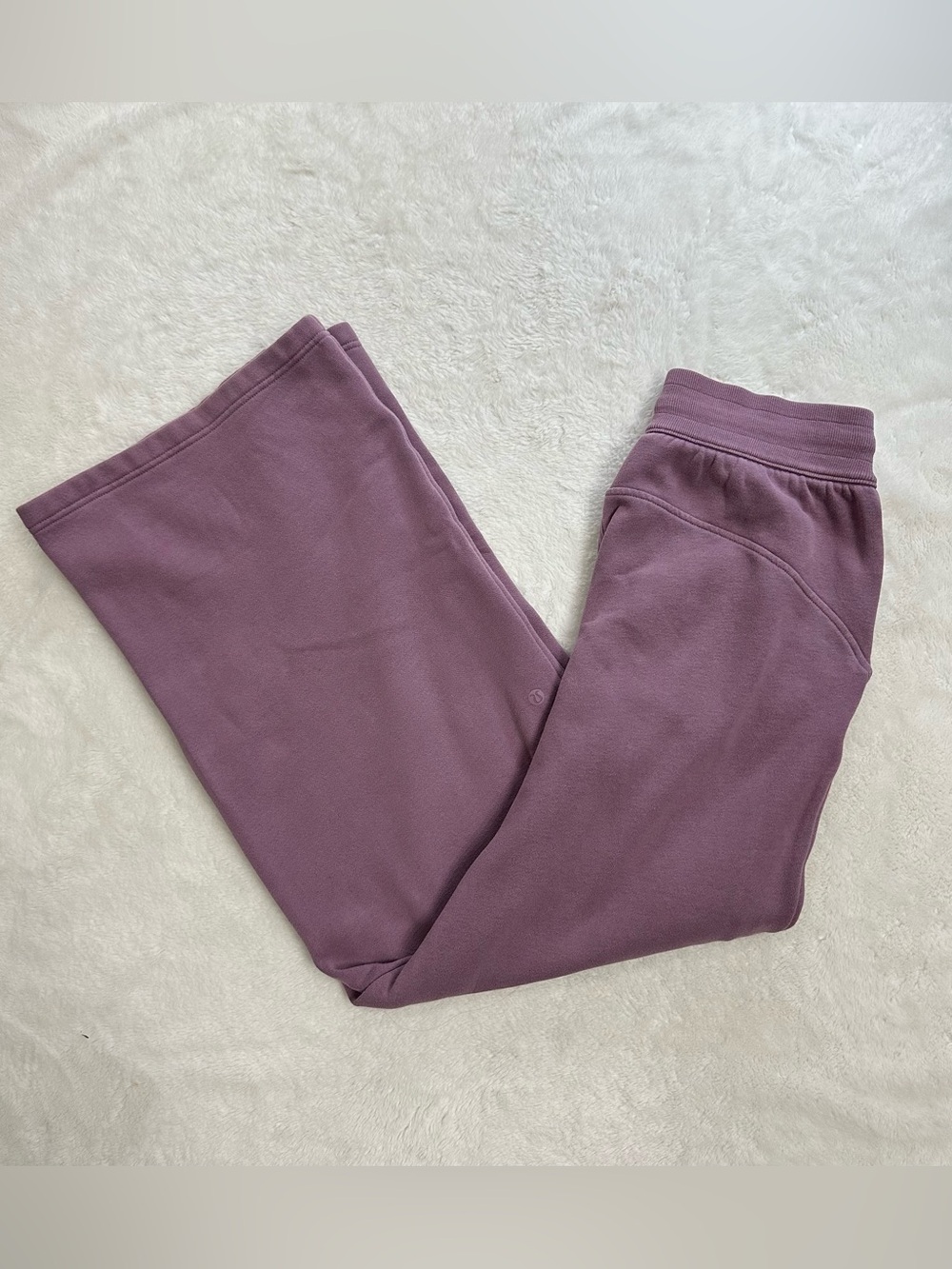 Lululemon Scuba Mid-Rise Wide-Leg Pant Lavender Dew S - Picture 13 of 13